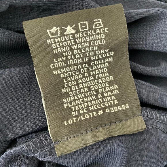 R&M Richards Women’s 3 Piece Sequin Swing Jacket, Blouse, Pants Navy Blue Sz 8P - Picture 7 of 7